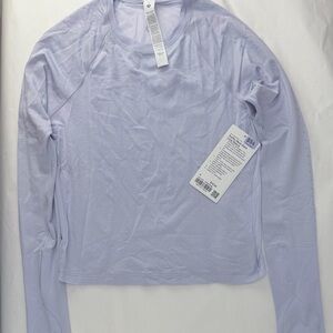 Swiftly Mesh-Back Long-Sleeve Shirt